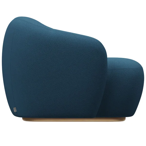 Barba Lounge Chair Petrol / Vidar Petrol 0872