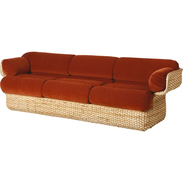 Basket 3-Sitssoffa Rotting / Belsuede Sp Fr 133