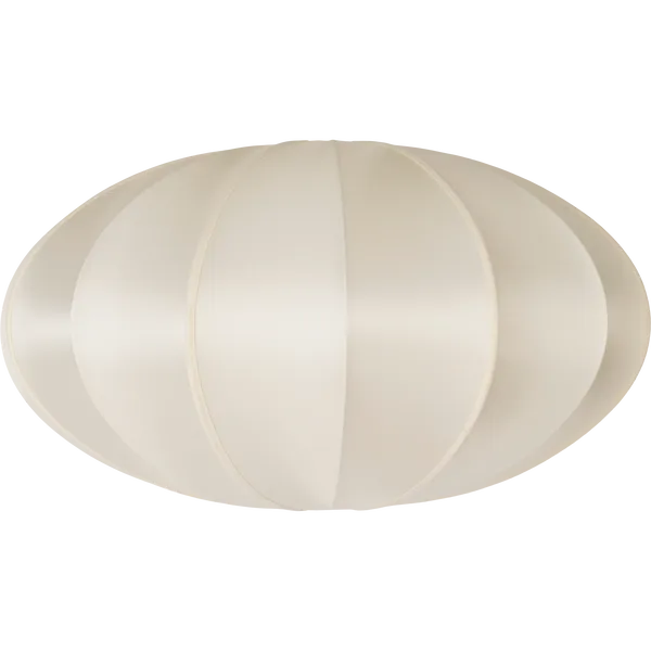 Indochina Lampeskjerm Pumpkin Raw White