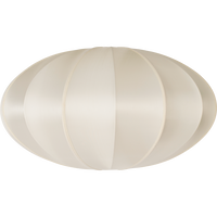 Indochina Lampeskjerm Pumpkin Raw White