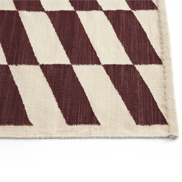 Shift Kelimmatto 170x240 cm Burgundinpunainen
