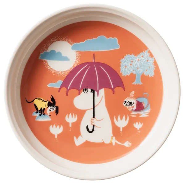 Moomin Børnebordservice Under paraplyen