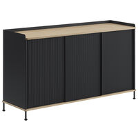 Enfold Skänk 45x148 cm Oljad Ek / Antracit