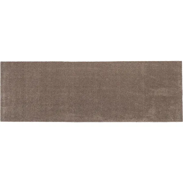 Unicolor Dørmåtte Sand / Beige 90x200 cm