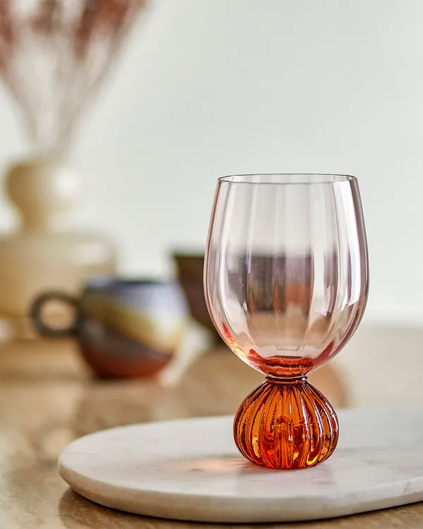 Taurin Wine Glass 43 cl Rose