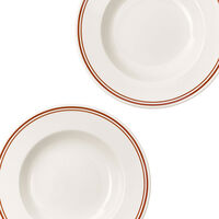 Diner Dyp Tallerken 23 cm 2-pk Hvit