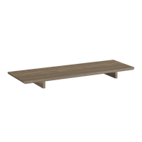 Expand Iläggsskiva 120x50 Rökt Ek