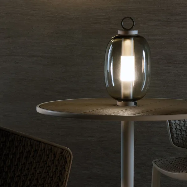 Lucerna Lanterna Bordlampe Genopladelig Aluminium / Antracitgrå