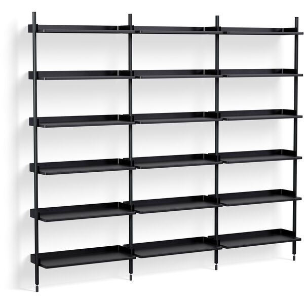 Pier System 103 3 columns PS Black / Black