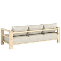 Bare Sofa Bed Raw / Soft Chalk