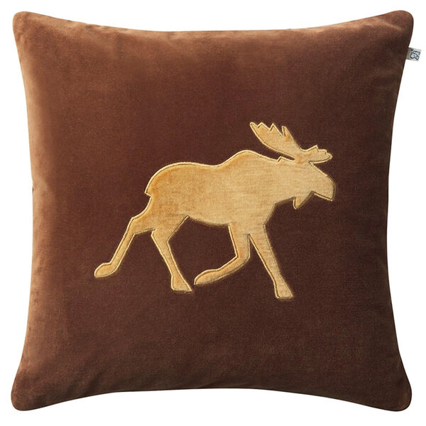 Moose Pudebetræk 50x50 cm Cognacfarvet