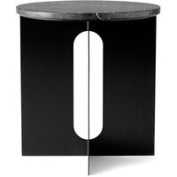 Androgyne Sidebord Svart / Svart Marmor