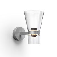 Nocturne Wall Lamp Cone Silver