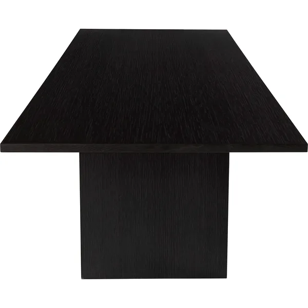 Private Matbord 320 cm Svartbetsad Ask