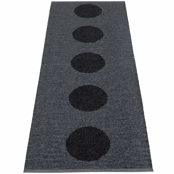 Vera 2.0 Matto Black / Black Metallic 70x200 cm