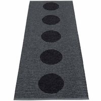 Vera 2.0 Matto Black / Black Metallic 70x200 cm