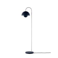 Flowerpot VP12 Gulvlampe Steel Blue