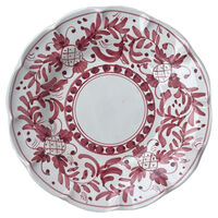 Positano Tallerken 26 cm Rød