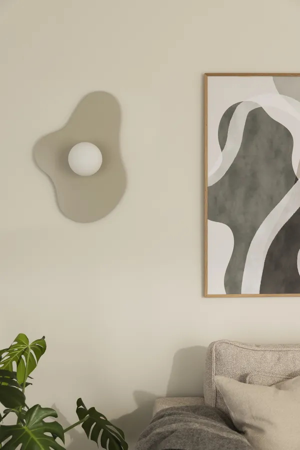 Illusion Væg-/Loftslampe Beige