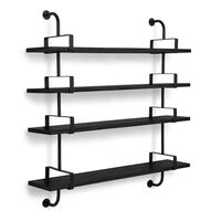Demon Hylle 4 155cm Sort/Sort Ask