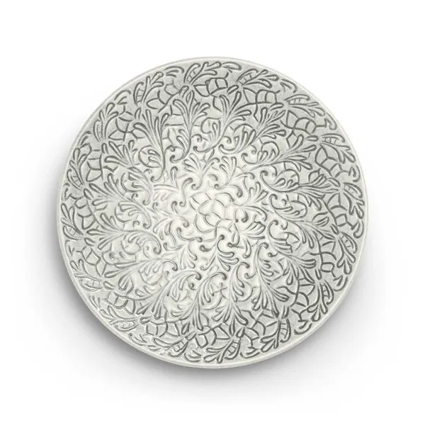 Lace Tallerken Ø20cm Grå