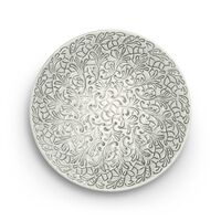 Lace Tallerken Ø20cm Grå