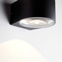 Frey Single IP65 Vegglampe Sort