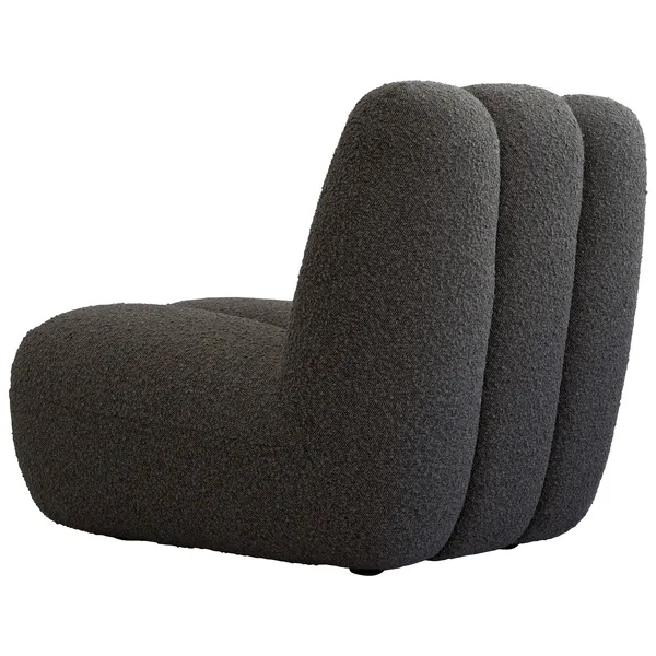 Toe Nojatuoli Silmukkanukkakangas Deep Taupe