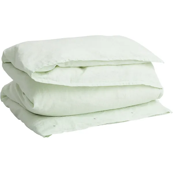 Cotton Linen Dynebetræk 150x210 cm Butter Yellow