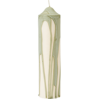 Dryp Bloklys 20 cm Tea Green