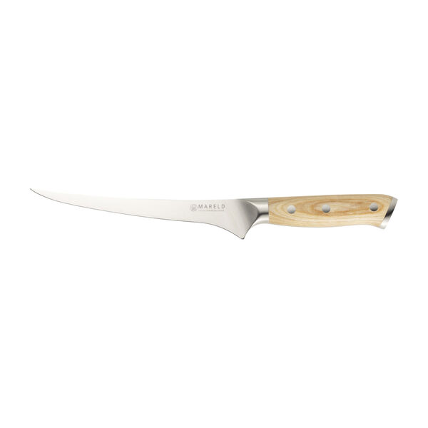 Filetkniv Fleksibel 19 cm Lyst Træ