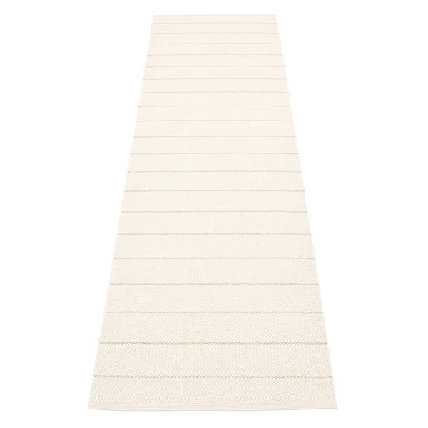 Carl Matto 70x270cm Vanilla/White