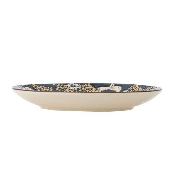 Hezha Side Plate Blue