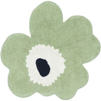 Unikko Badrumsmatta 73X74 cm Off-white / Mole
