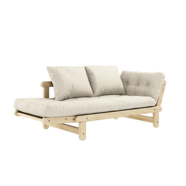 Beat Soffa Med Madrass Lackerad / Linen