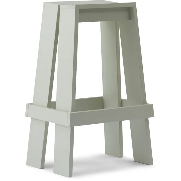 Let Barstol 75 cm Lysegrå