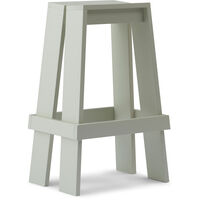 Let Barstol 75 cm Lysegrå