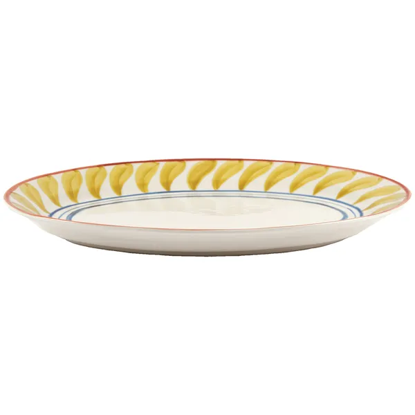Swirl Serveringsfat 32 cm Gul