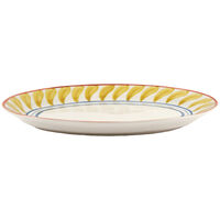 Swirl Serveringsfat 32 cm Gul