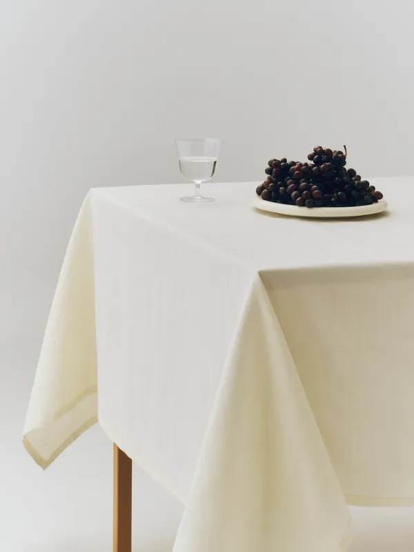 Terrazza Tablecloth L230 Cream