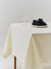 Terrazza Tablecloth L230 Cream
