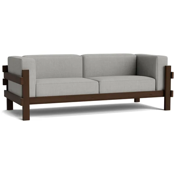 Kube 3-Sitssoffa Pine / Hallingdal 110