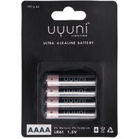 AAAA Battery 15V 580mAh 4-pack