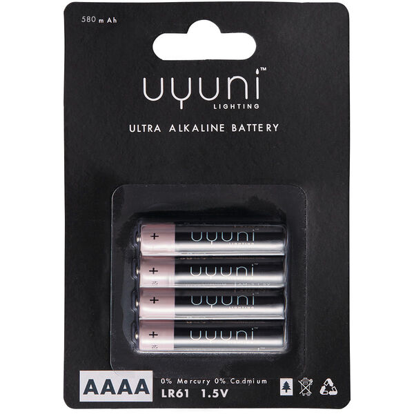 AAAA Battery 15V 580mAh 4-pack