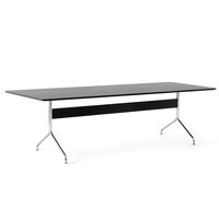 Pavilion AV24 Spisebord 250x110 cm Sort Eg/Krom