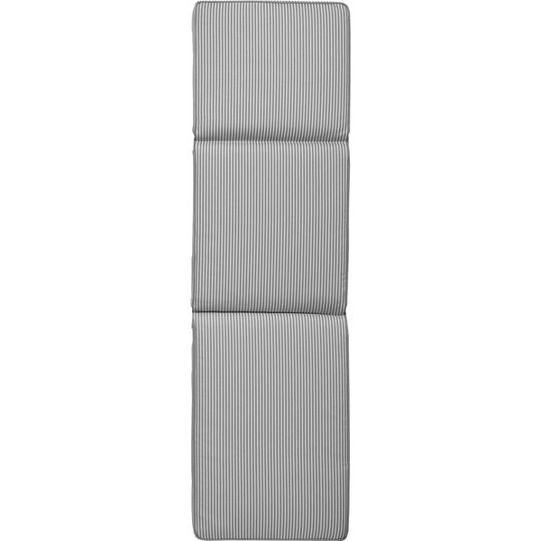 Narrow Stripe Solsängsdyna 50x186 cm Grå