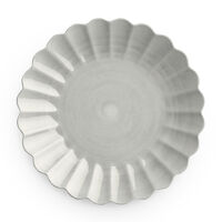 Oyster Tallerken Grå 28 cm