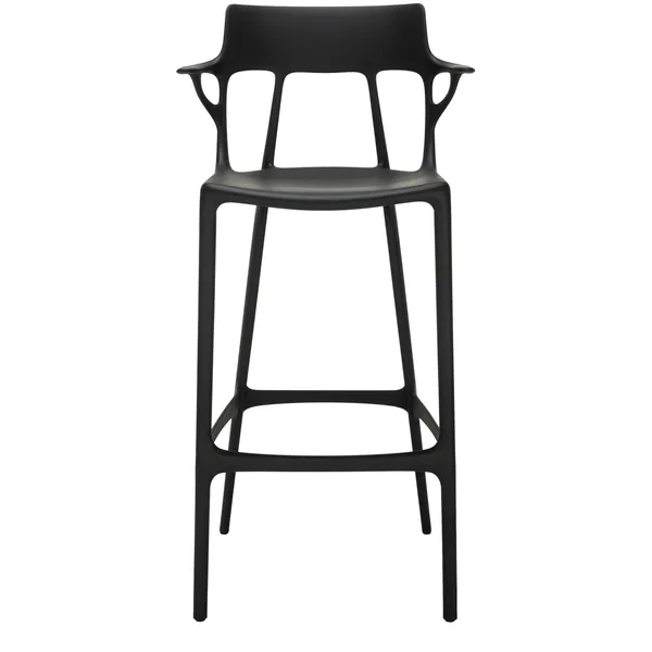 A.I. Barstol Resirkulert 75 cm Svart