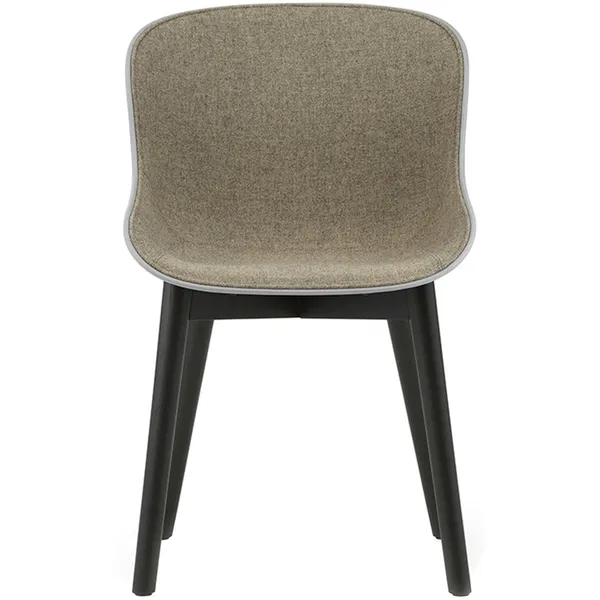 Hyg Tuoli Verhoiltu Etupuoli Harmaa / Musta Tammi