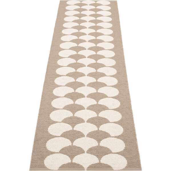 Poppy Tæppe Beige/Vanilla 70x250 cm